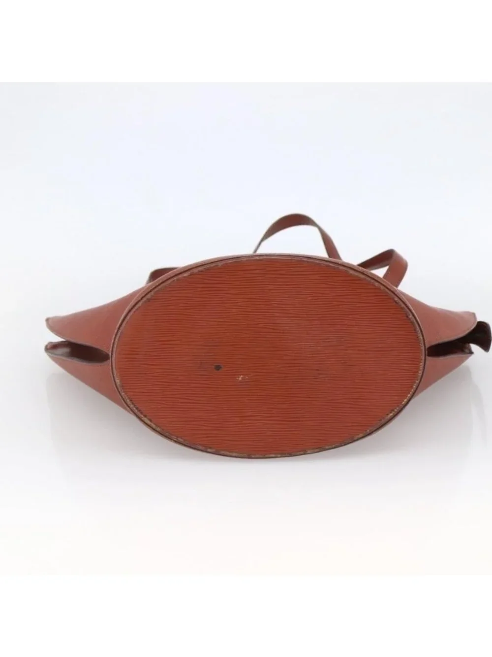 Authentic LOUIS VUITTON Epi Saint Jacques Shopping Bag Brown M52263 LV